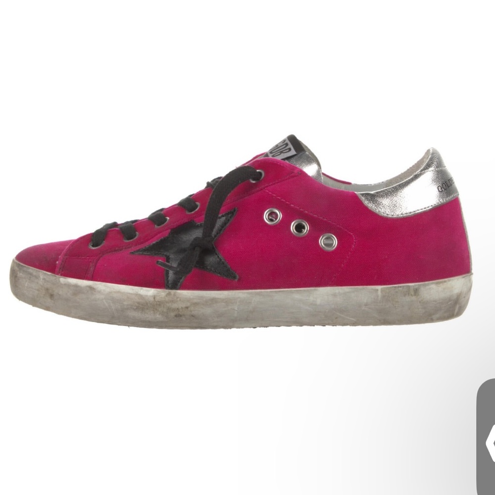 Golden Goose Velvet Superstar Trainers - Picture 3 of 7